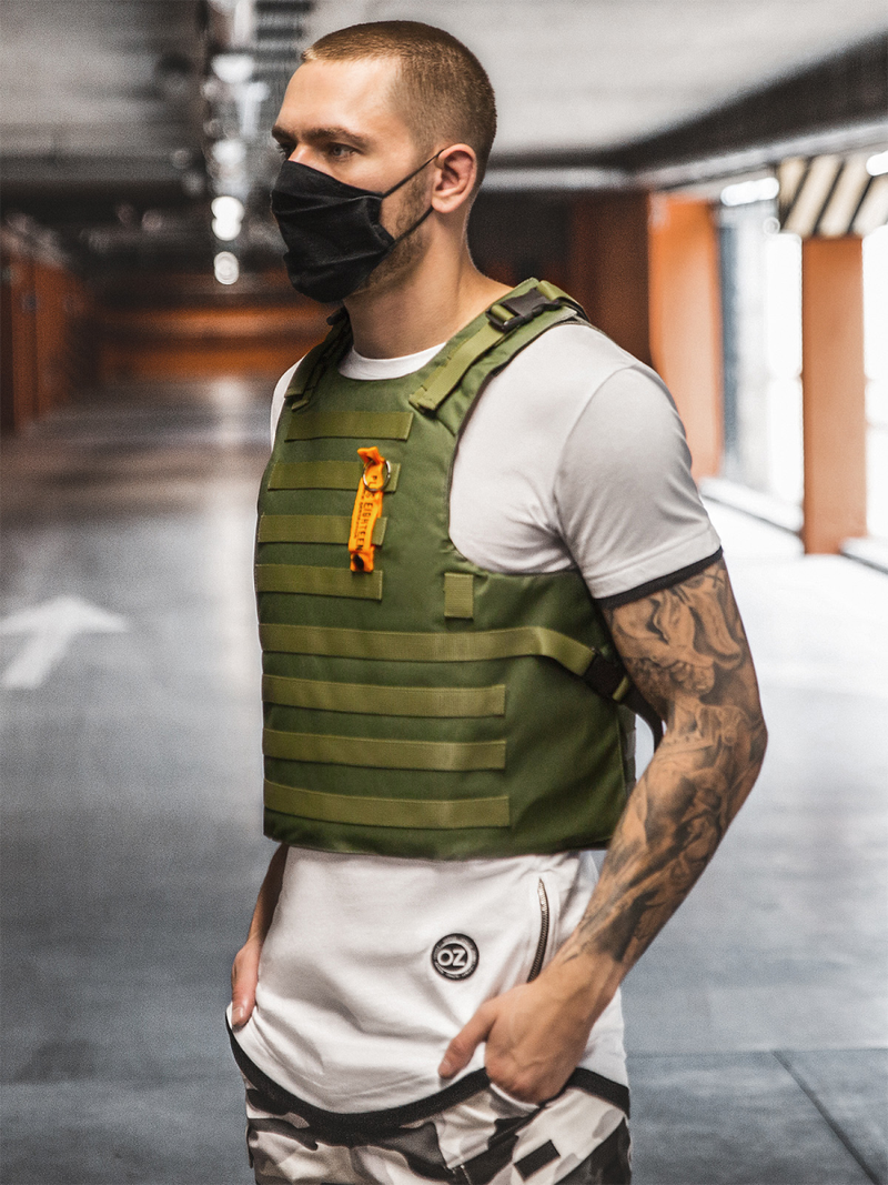 Muški prsluk Kaki OZONEE PE/4003