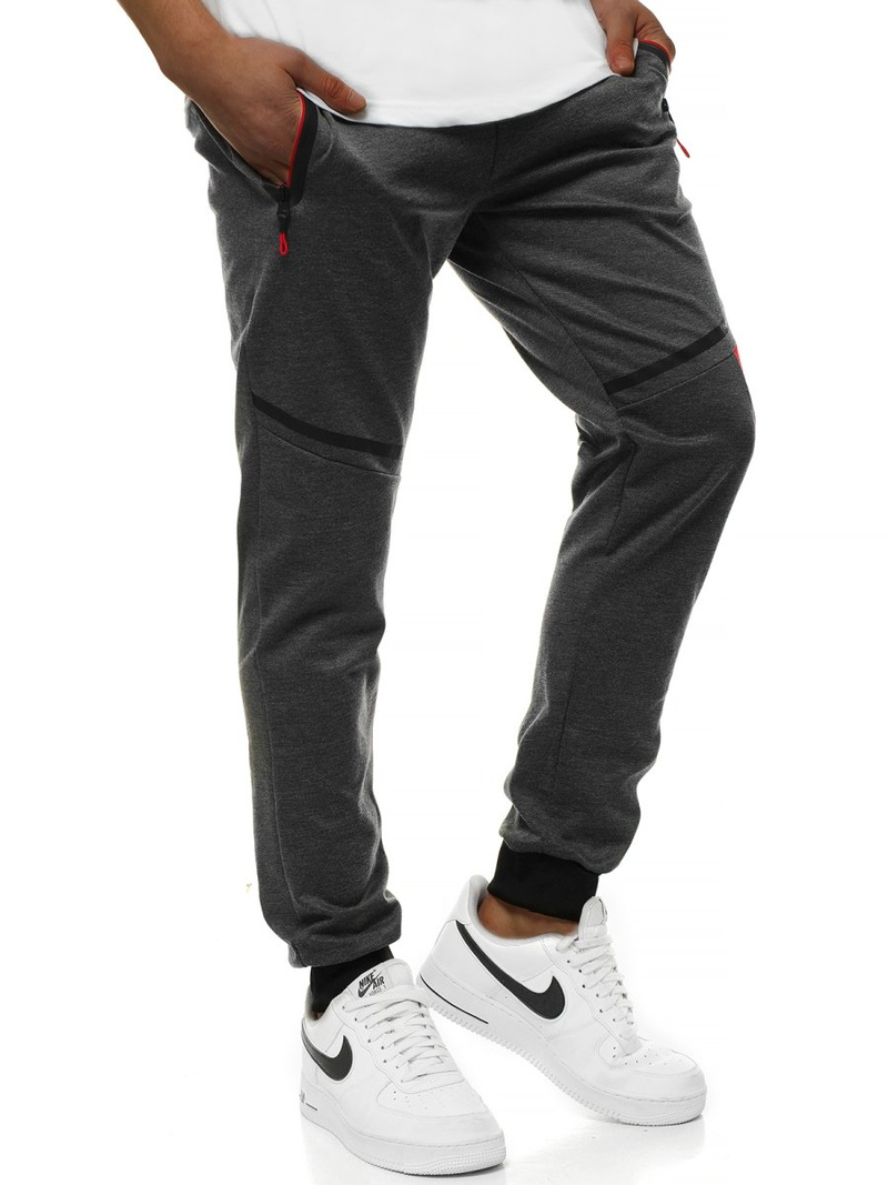 Muške sportske hlače grafitne OZONEE JS/AM106