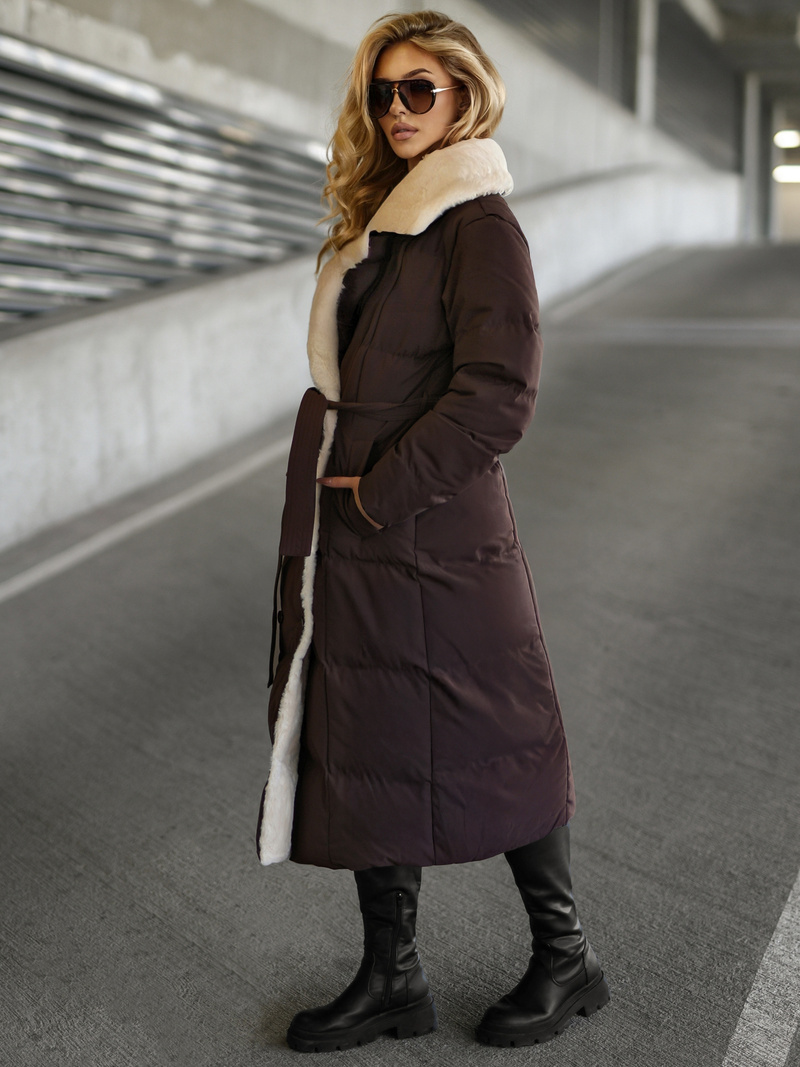 Ženska Jakna Čokolada OZONEE JS/16M9168/158