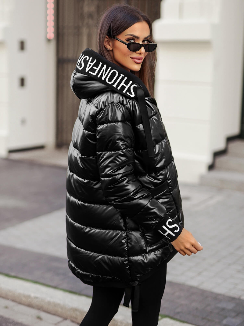 Ženska jakna crna OZONEE JS/5M3188/392Z