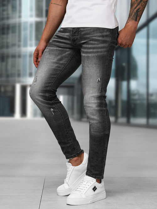 Muške traperice crne OZONEE NB/MP0070NZ