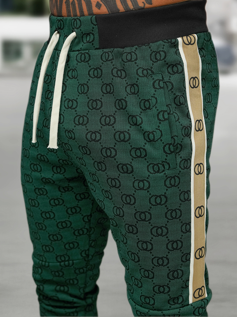 Muška trenirka zeleni OZONEE O/FF5110AB