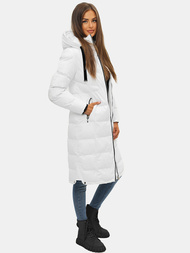 Ženska Jakna Bijela OZONEE JS/M736/281Z