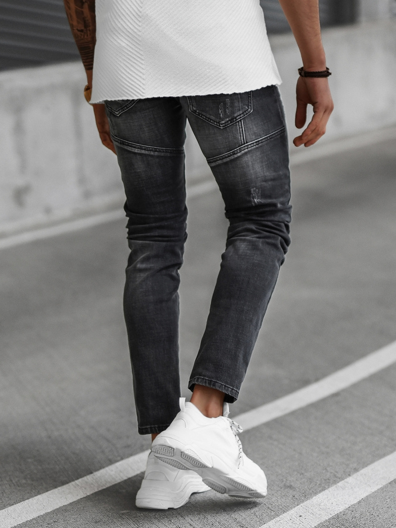 Muške traperice crne OZONEE NB/MP0051NZ