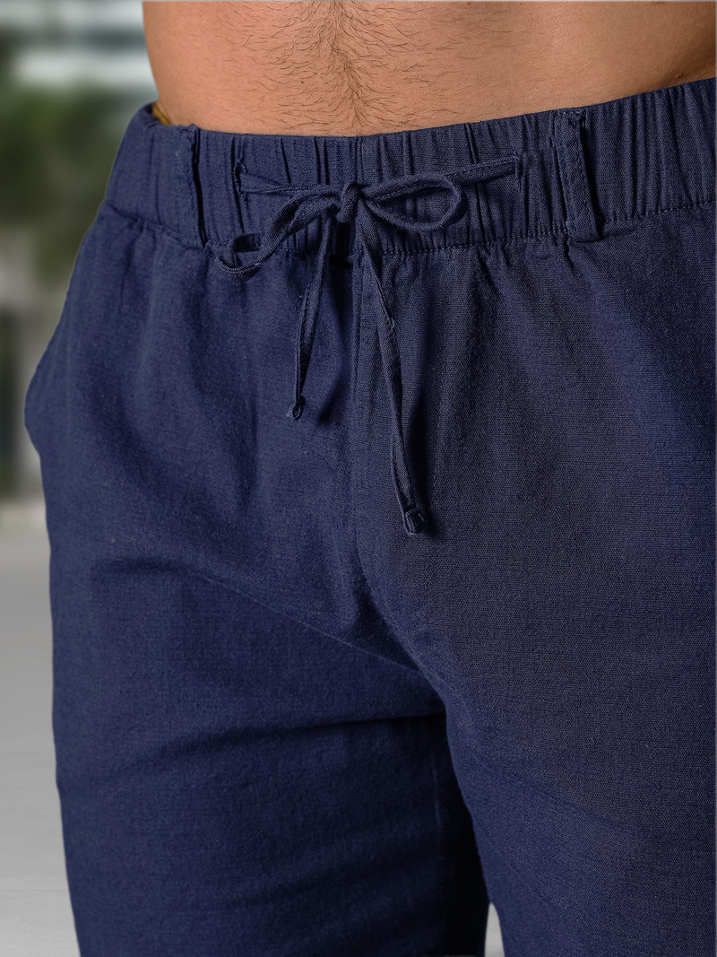 Muške Chino Kratke Hlače Modre OZONEE TMK/DC809/3Z