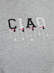 Ženska majica siva OZONEE JS/RJ77542