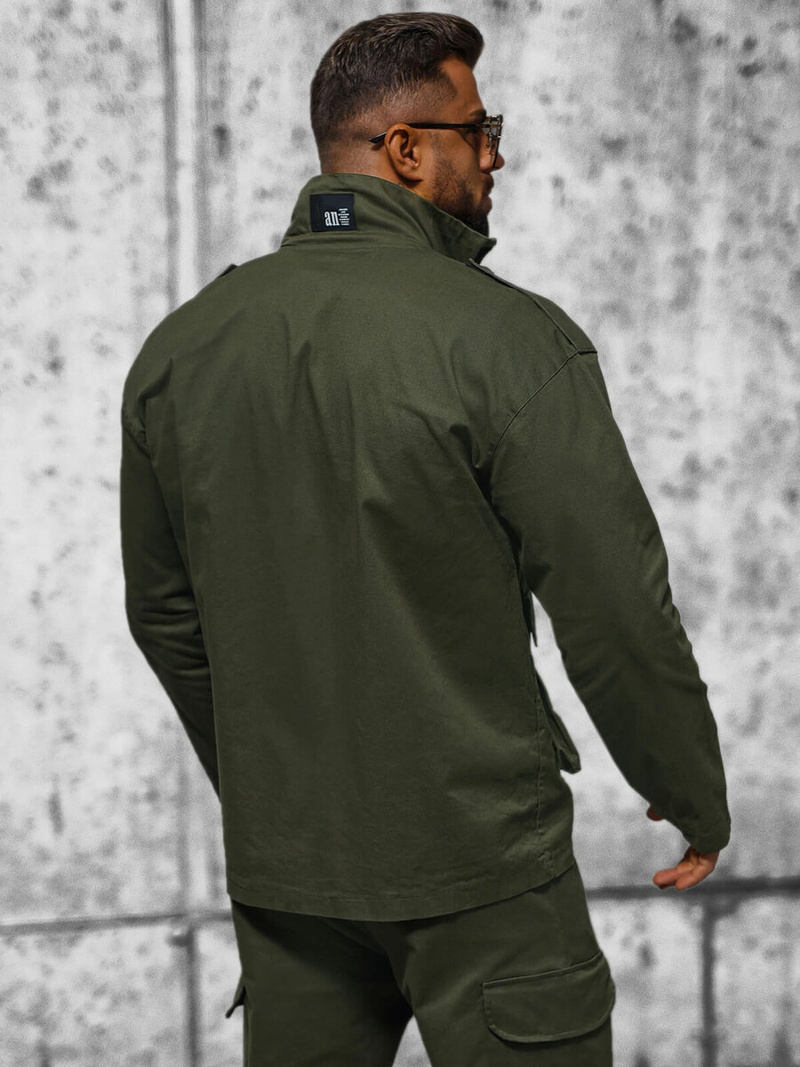 Muška proljetna jakna kaki OZONEE O/G3035