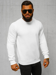 Muška dukserica bijela OZONEE JS/2001-10Z