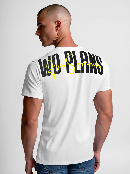 Muška majica bijela OZONEE O/T1277/1Z