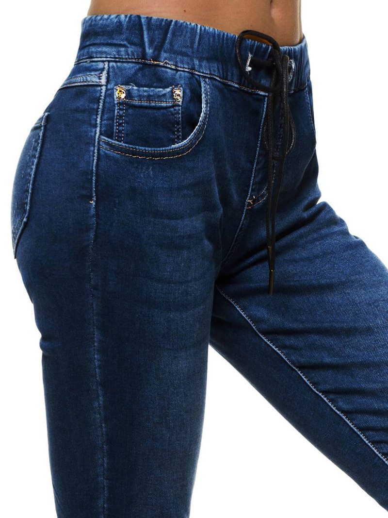 Ženske traperice hlače plave OZONEE O/WL1856