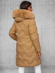 Ženska jakna bež OZONEE JS/16M9202/62Z