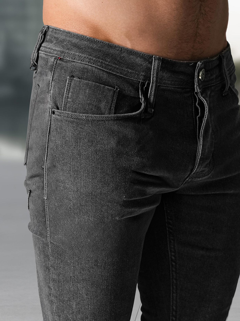 Muške traperice grafitne OZONEE NB/MP0191G