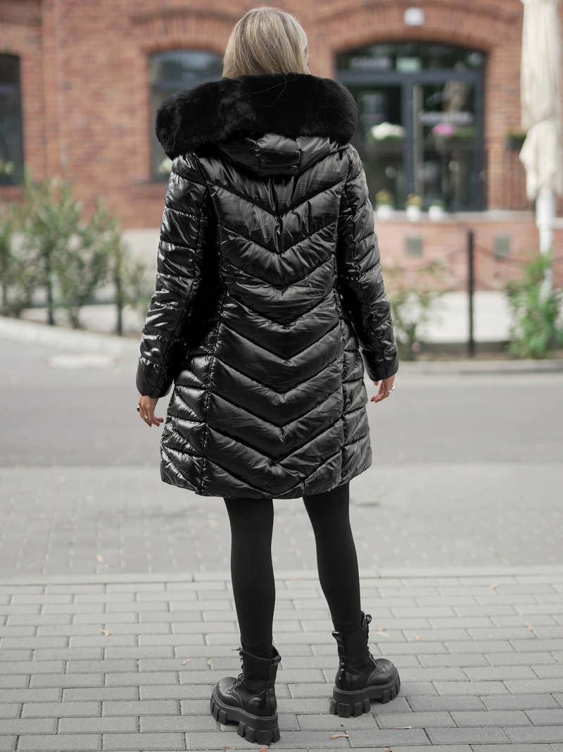 Ženska Jakna Crni OZONEE JS/16M9100/392Z