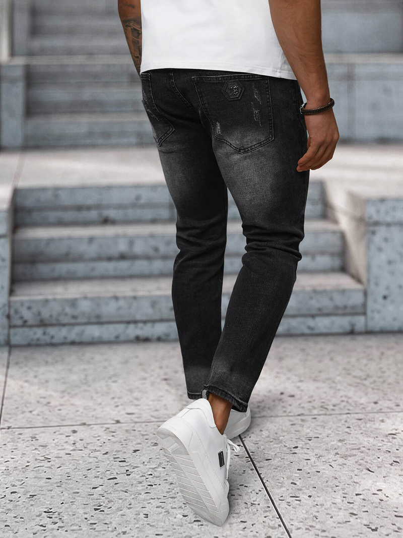 Muške Traperice Crne OZONEE NB/MP0063/1N