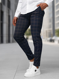 Muške chino hlače modre OZONEE DJ/5632Z