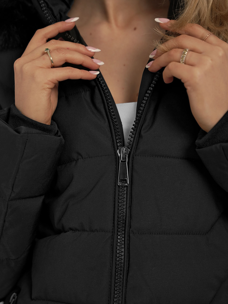 Ženska jakna crna OZONEE JS/16M9121/392Z