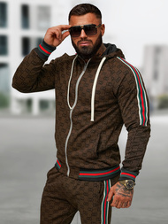 Muška Trenirka Tamno-Bež OZONEE O/FF5111AB