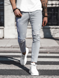 Muške Traperice Sive OZONEE DO/2463