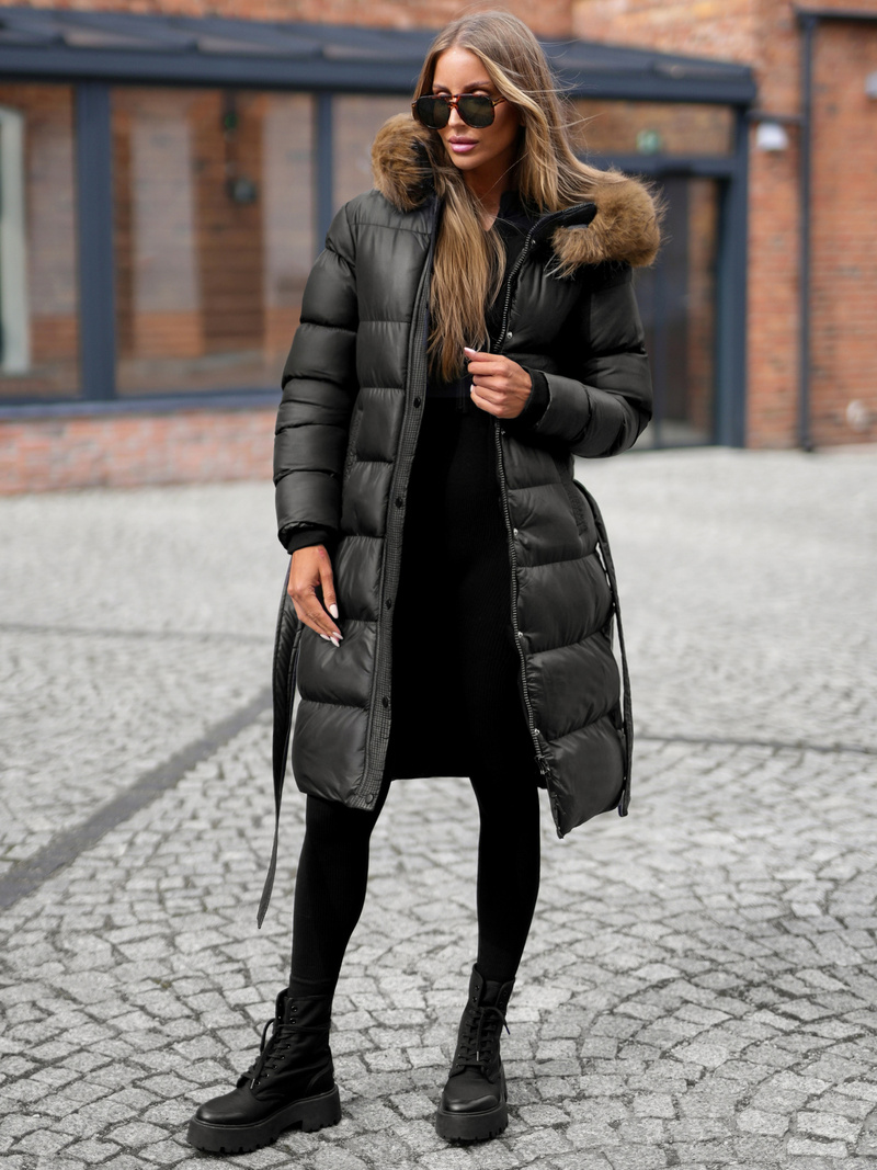 Ženska jakna crna OZONEE JS/5M3298/392Z