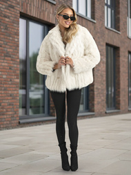 Ženska jakna bijela OZONEE JS/11Z8261