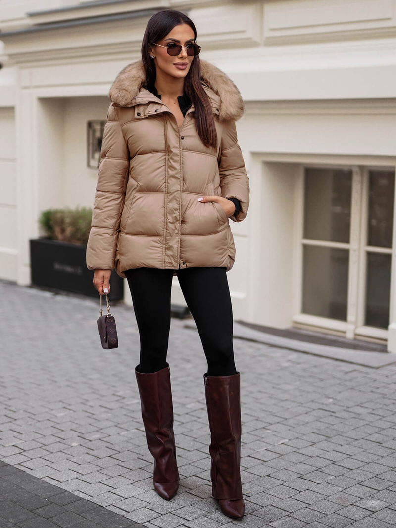 Ženska Zimska Jakna Camel OZONEE JS/5M3256/84