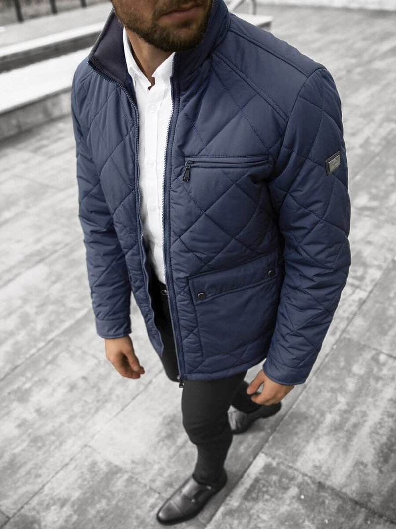 Muška proljetna jakna Modra OZONEE JS/22M11/2