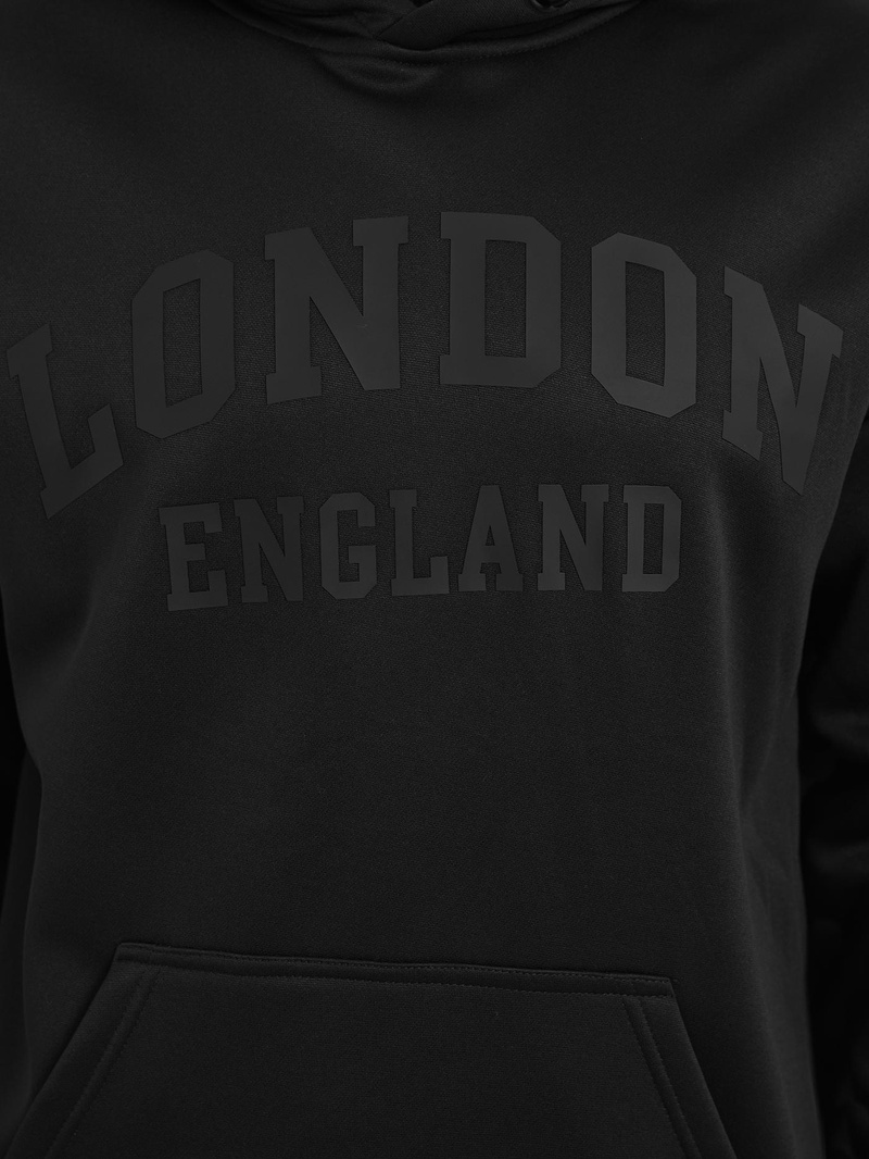 Muška dukserica s kapuljačom crna OZONEE JS/8B1986/3