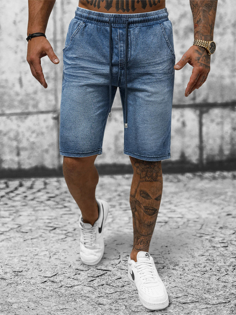 Muške Kratke Hlače Tamno-Plave OZONEE NB/MP0267BS