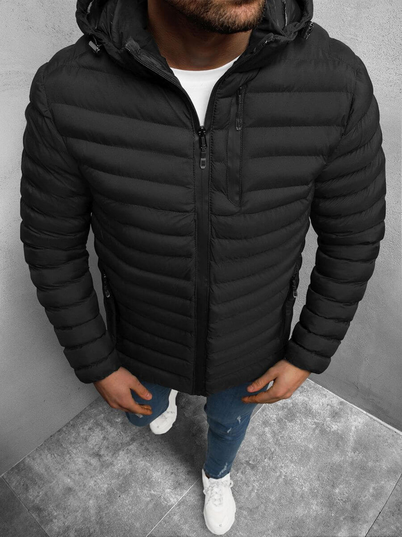 Muška jakna crna OZONEE JS/M13057/392Z