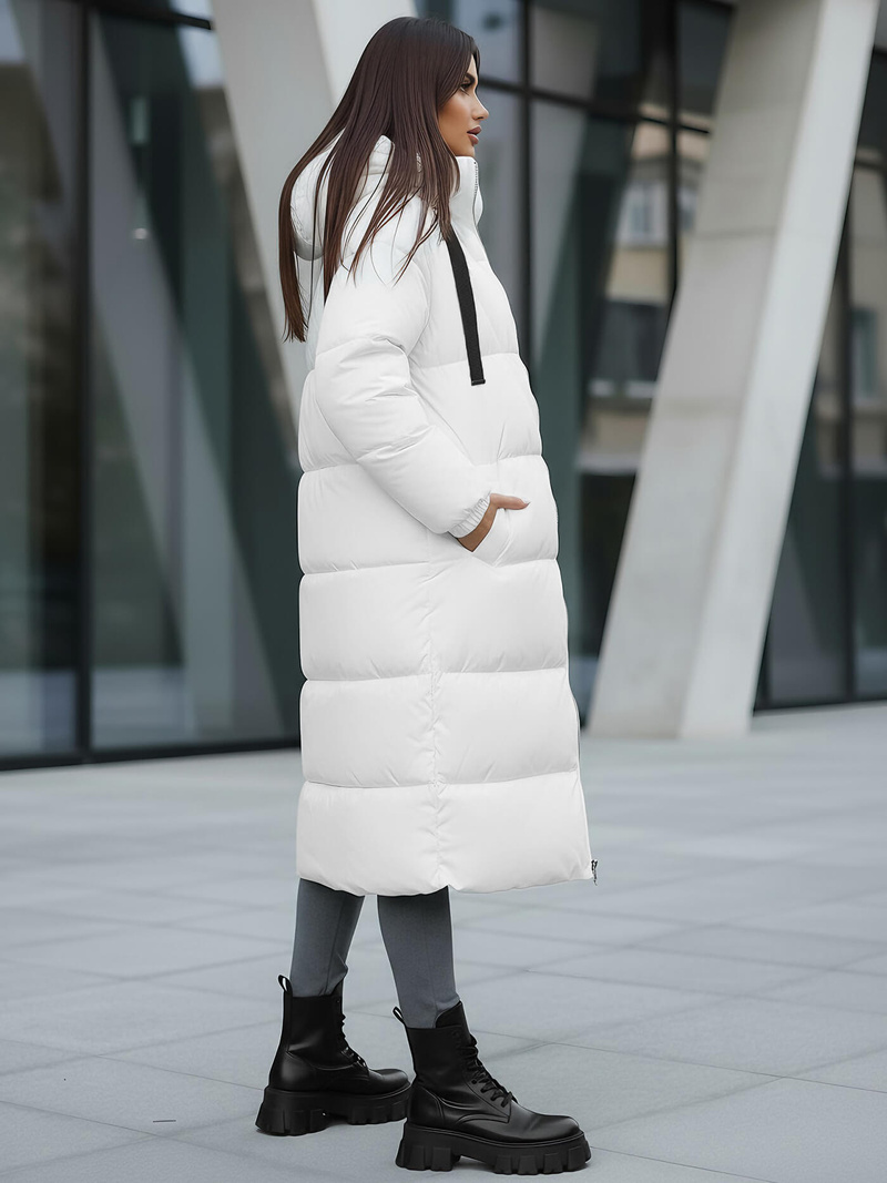 Ženska jakna bijela OZONEE JS/5M3163/281Z