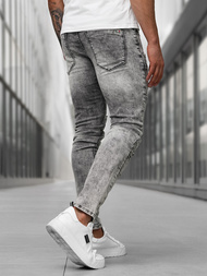 Muške traperice grafitne OZONEE NB/MP0163NZ