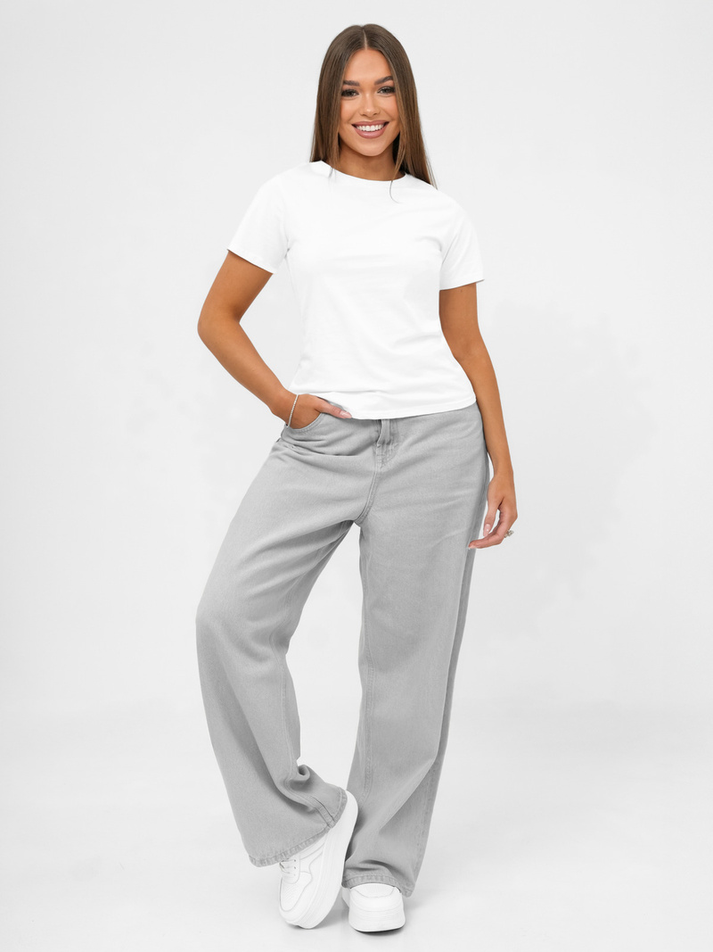 Ženska majica bijele OZONEE JS/96T678/1