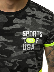 Muška majica Crna OZONEE JS/SS10982