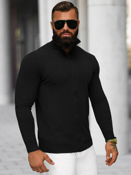 Muški Džemper Crni OZONEE NB/MM6004/4Z