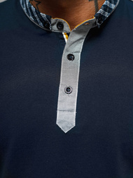 Muška polo majica modra OZONEE O/DA803