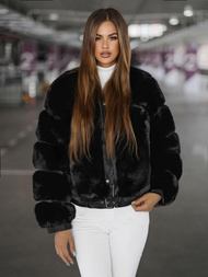 Ženska jakna crna OZONEE JS/11Z8080Z