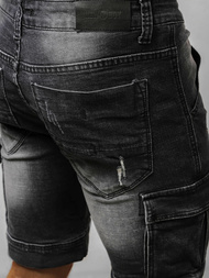 Muške Kratke Hlače Crne OZONEE NB/MP0039N