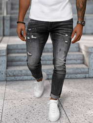 Muške traperice crne OZONEE NB/MP0169G