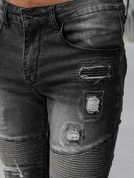 Muške traperice crne OZONEE NB/MP0142NZ