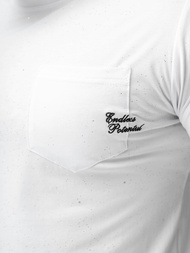 Muška Majica Bijeli OZONEE O/QQ1387