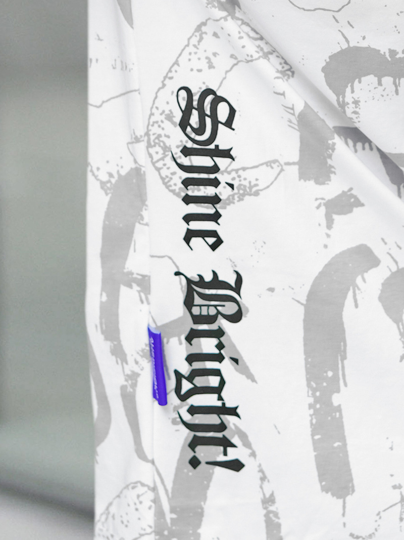 Muška Majica Bijeli OZONEE O/YN2/621Z