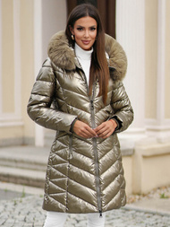 Ženska Jakna Zlatni OZONEE JS/16M9100/403Z