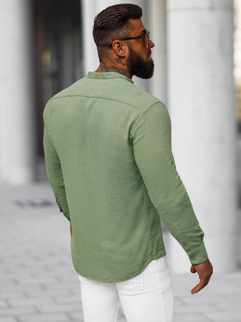 Muška Košulja Kaki OZONEE O/V114