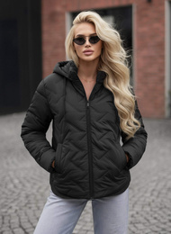 Ženska Jakna Crna OZONEE JS/16M9300/392Z