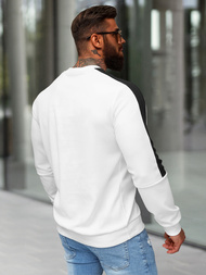 Muška Dukserica Bijela OZONEE O/P2033Z