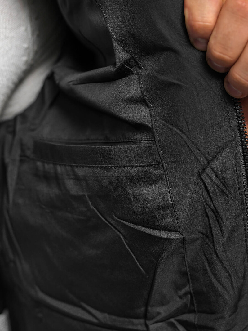 Muška jakna crna OZONEE JS/31M5003/B