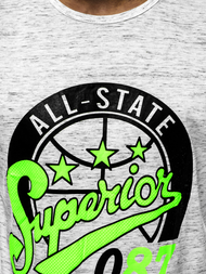 Muška majica Siva OZONEE JS/KS2043Z