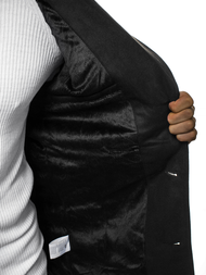 Muški kaput crni OZONEE N/5922Z