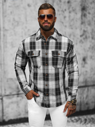 Muška košulja crni OZONEE NB/MC727N