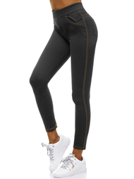 Ženske tajice Tamnosive OZONEE JS/1016/A2